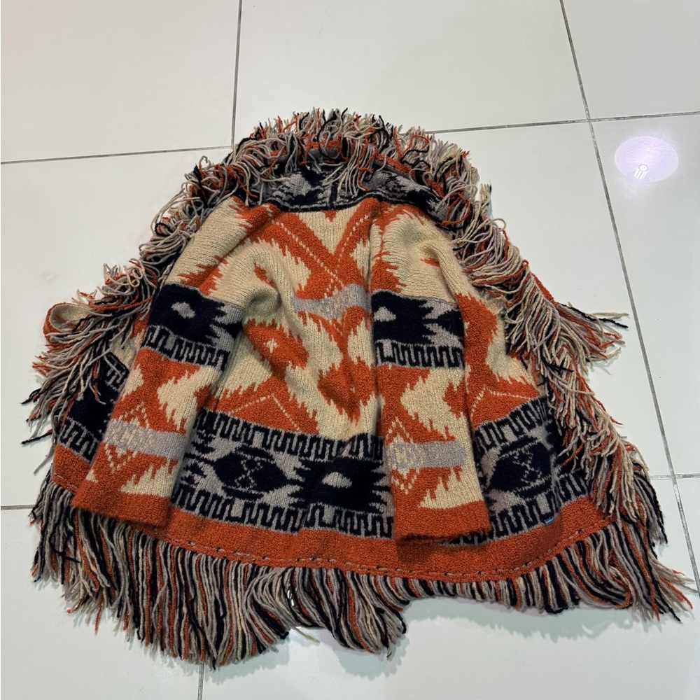 Alanui Aztec Western Style Frayed Jacket - Picture 13 of 14